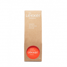Deodorant cremă NEUTRAL (zero plastic) 30g, Lekker