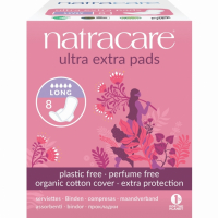 Absorbante Ultra Extra de noapte lung (5 picături), Natracare