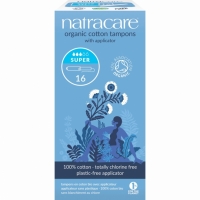 Tampoane bio cu aplicator Super, Natracare